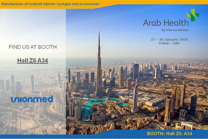 Nähdään Arab Health 2020 -tapahtumassa Dubaissa